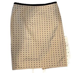 Outback Red Polkadot Pencil Skirt Size 0